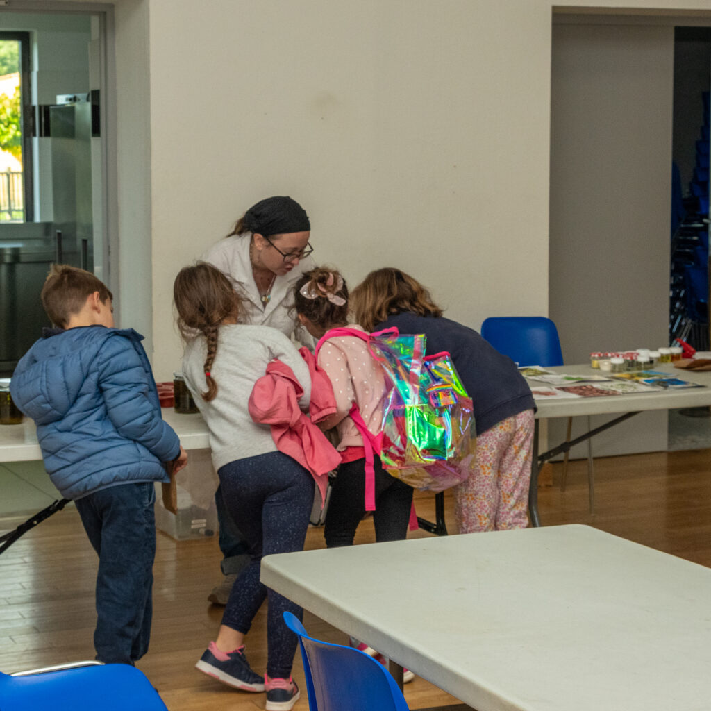 Atelier savon avec des enfants